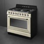 Smeg TR90GMP Cooker with Gas Hob  90 cm - Cream - Image 2