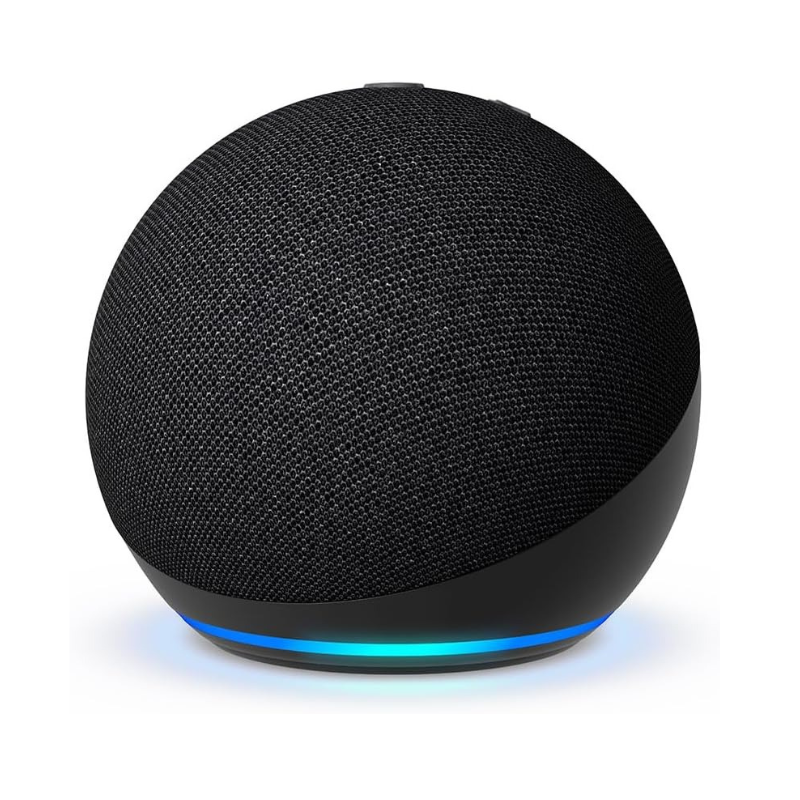 Untitled design - 2025-12-29T000514.288 Amazon Echo Dot 5th Gen | smart bluetooth speaker with vibrant sound and Alexa - Image 1