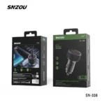 Snzou Car Charger 68W 2PD - 1USB - Image 3