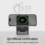 Maxco MW13 QI2 Magnetic Wireless Charger 3 IN 1 - Image 3