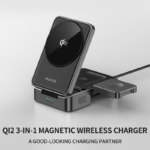 Maxco MW13 QI2 Magnetic Wireless Charger 3 IN 1 - Image 2