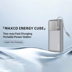 Maxco MP41 10000mAh Stretchable Type-C Cable Power Bank - Image 3