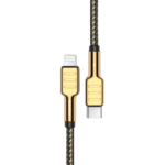Maxco P02CL MFI Cable 20W Type-C to Lightning 150CM - Black Gold