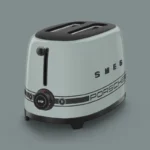 Smeg TSF01PSG Porsche Retro Style 2 Slice Toaster - Shade Green - Image 6