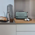 Smeg TSF01PSG Porsche Retro Style 2 Slice Toaster - Shade Green - Image 7
