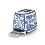 Smeg TSF01DGB Dolce and Gabbana Retro Style 2 Slice Toaster  Blue - Image 2