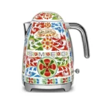 Smeg KLF03DG Dolce and Gabbana Retro Style Kettle 1.7 L Capacity - Red