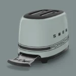 Smeg TSF01PSG Porsche Retro Style 2 Slice Toaster - Shade Green - Image 3