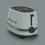 Smeg TSF01PSG Porsche Retro Style 2 Slice Toaster - Shade Green - Image 2