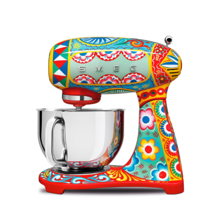 smeg SMF03DG Dolce and Gabbana Retro style Stand Mixer - Red