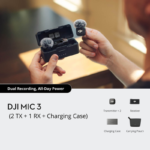 DJI Mic 3 - 2 TX +1 RX + Charging Case - Image 4