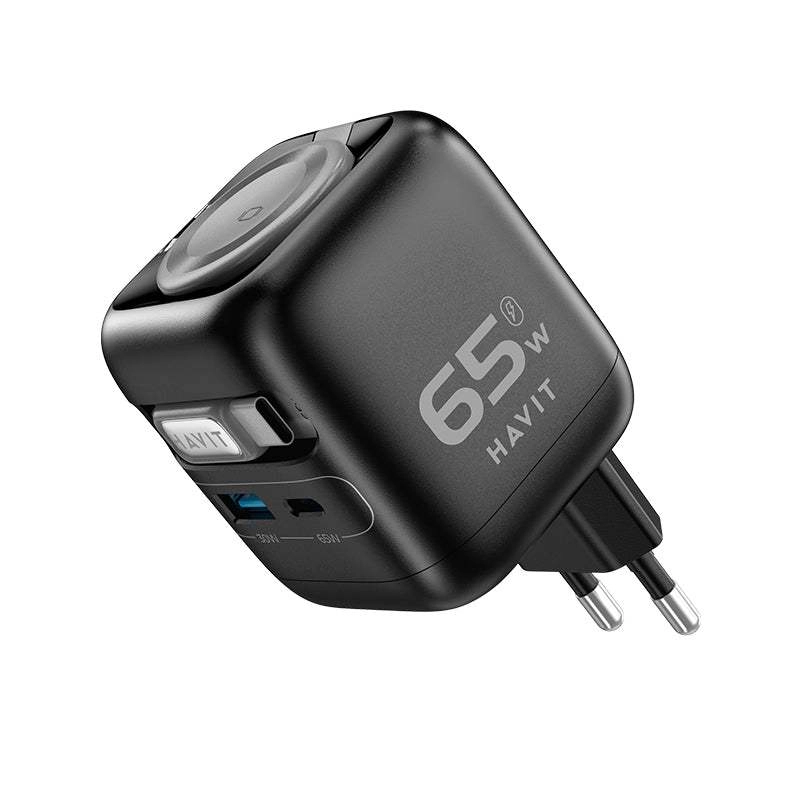 Untitled design (14) HAVIT Travel Charger UC252 65W GaN Stretch - Image 1