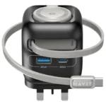 HAVIT Travel Charger UC252 65W GaN Stretch - Image 2