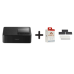 Canon KP-108in Color ink and Paper Set  108 Sheets + Canon Compact Photo Printer Selphy CP1500